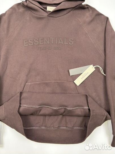 Fear of god essentials худи оригинал