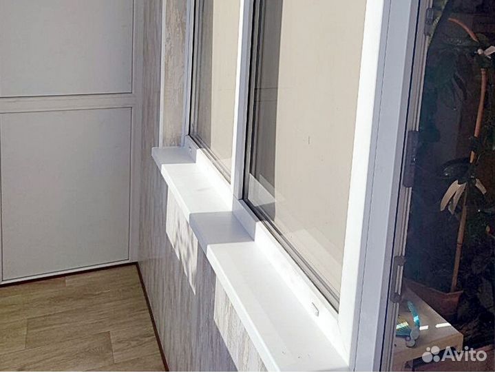 Остекление балконов под ключ