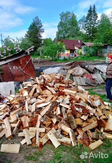 Дрова Береза навалом сухие в Выборге любого объема