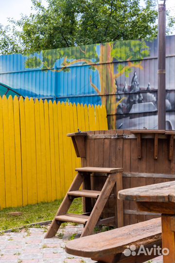 Баня на дровах