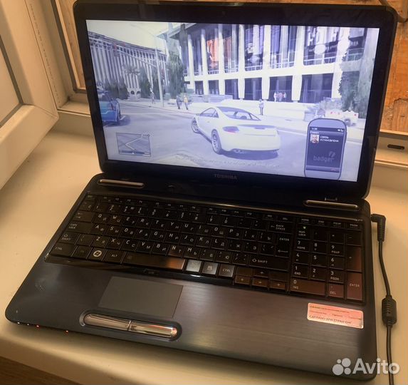 Toshiba AMD A8, 4 ядра, 4 гига, Видео 1 гб