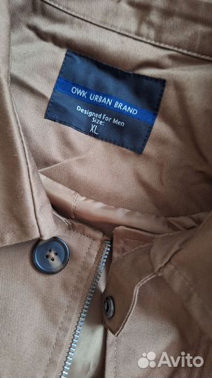 Плащ мужской