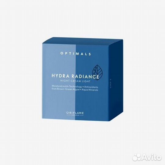 Увлажняющий ноч крем для комб кожи Optimals Hydra