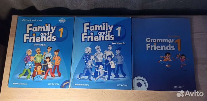 Family and friends 1,2,3,4: Учебники 4 части