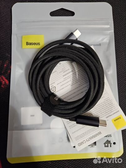 Кабель usb type c baseus