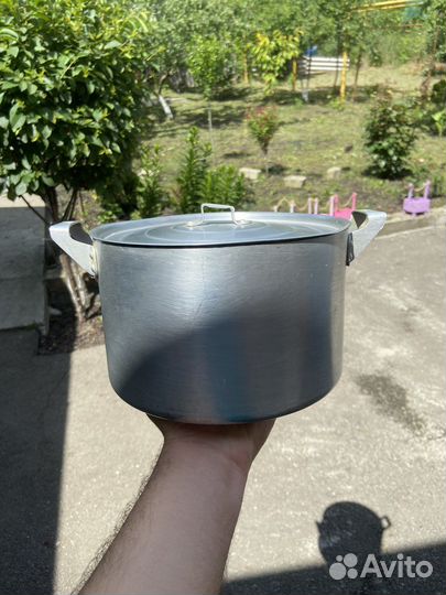 Кастрюля алюминиевая