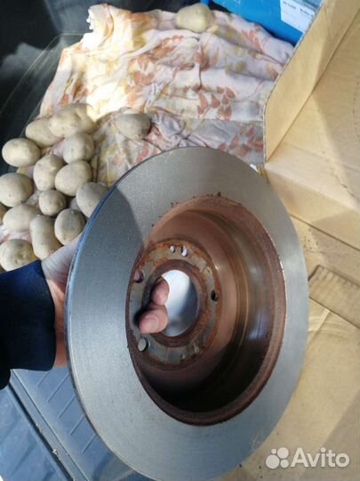 Диски тормозные задние hyundai santa fe 2