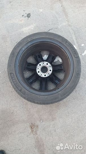 Шины и диски на бмв е 60 е 61 стиль 123, Michelin