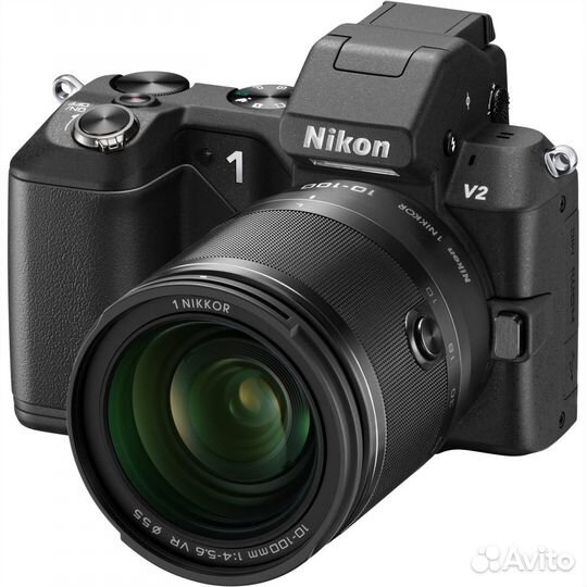 Nikon 1 Nikkor VR 10-100mm f/4-5.6+Фильтр+Крышки+