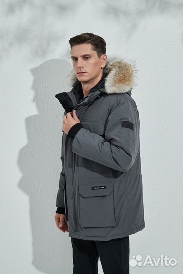 Зимняя куртка canada goose Graphite Gray