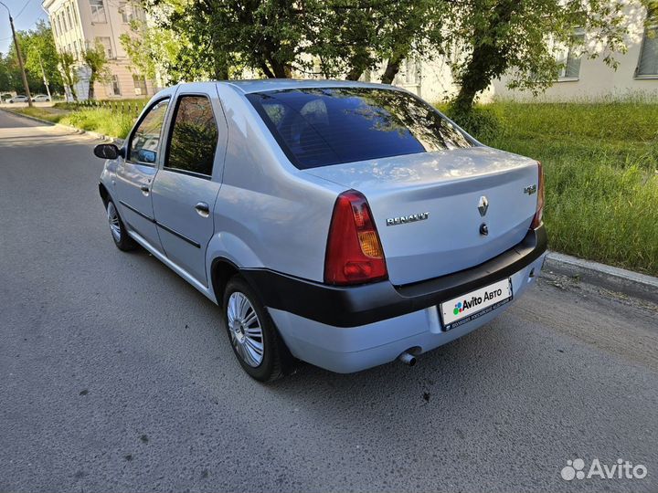 Renault Logan 1.6 МТ, 2007, 200 000 км