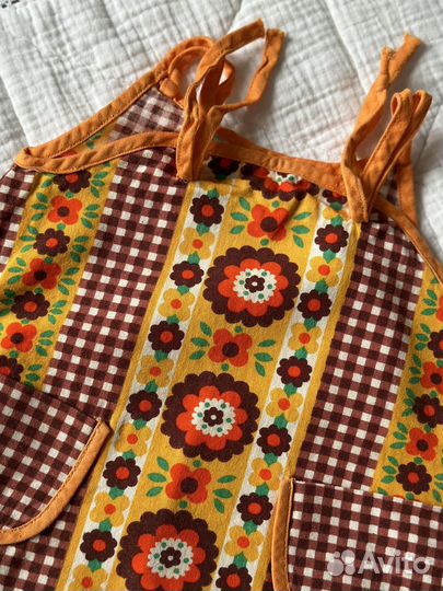 Детский сарафан винтаж 74 80