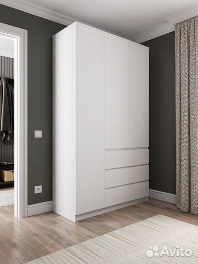 Шкаф трехстворчатый как икеа