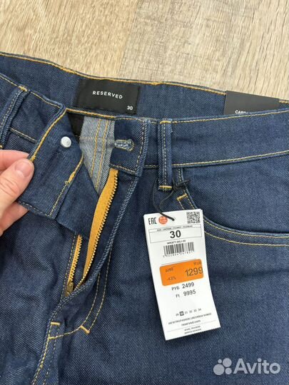 Джинсы reserved мужские 30 размер новые