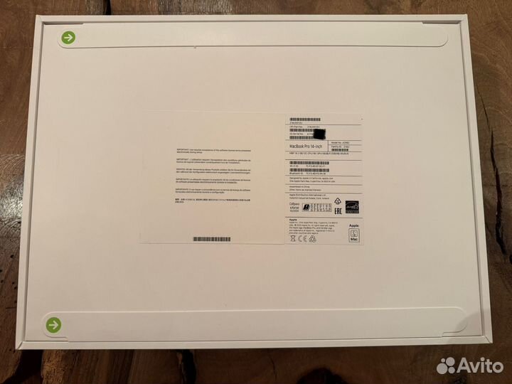 MacBook Pro 14 M3 Pro/36 GB/512 SSD/NEW/Ростест