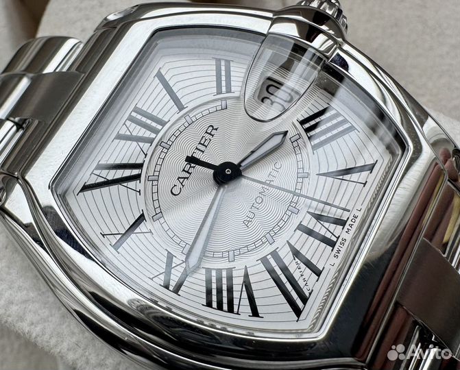 Cartier Roadster Silver 44x37mm