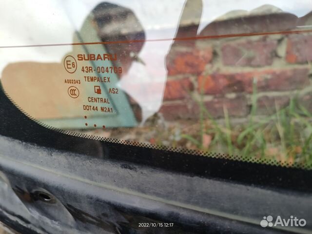 Крышка багажника Субару Форестер S12