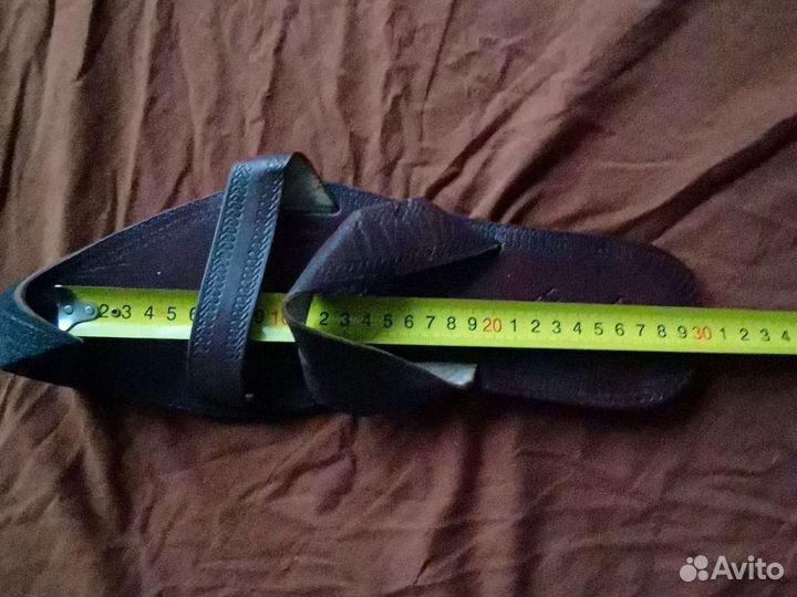 Кожаные сандалии для Джинна от Аладдина 46