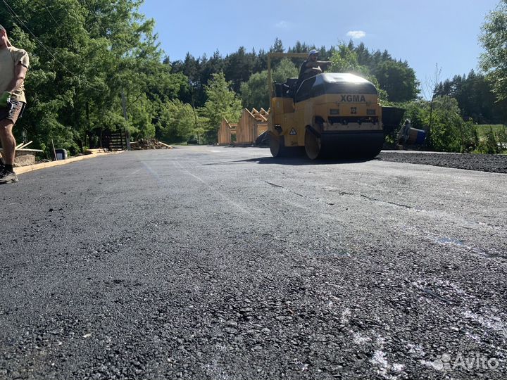 Укладка асфальта