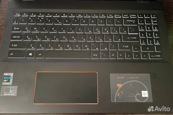 Ноутбук MSI Summit E16 Flip Evo (2 в 1)