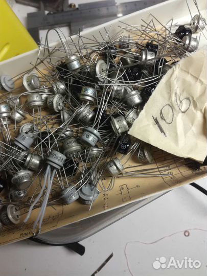 Транзисторы конденсаторы СССР