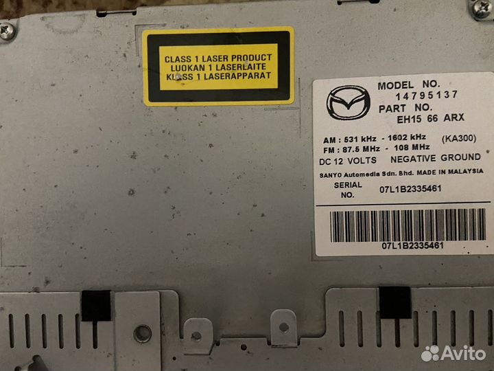 Магнитола для mazda cx 7