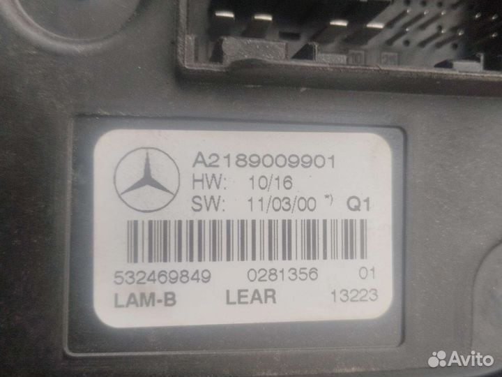 Блок фары мерседес w204