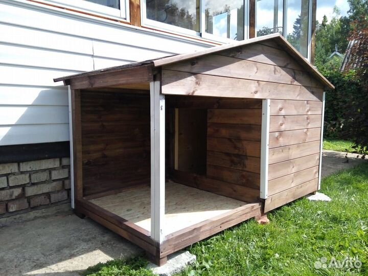 Теплая будка для собаки 