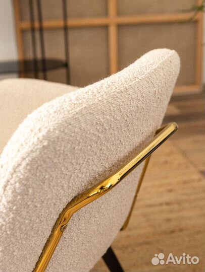 Лаунж-кресло Bergenson Bjorn Hilde, букле