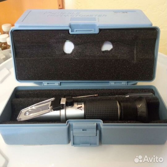 Рефрактомеп 0-40 Сахара и 0-25 спирта