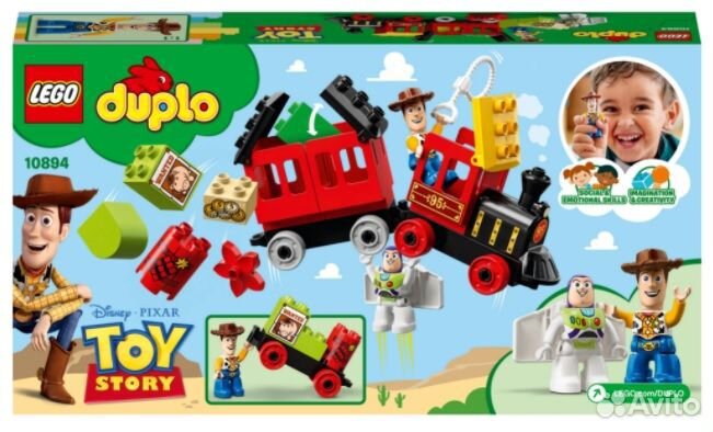 Конструктор lego duplo 10894 Поезд История игрушек