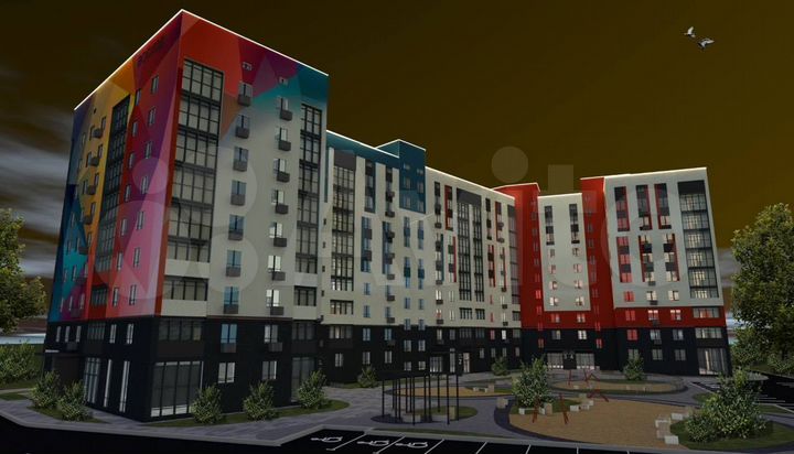 1-к. квартира, 39,5 м², 2/10 эт.