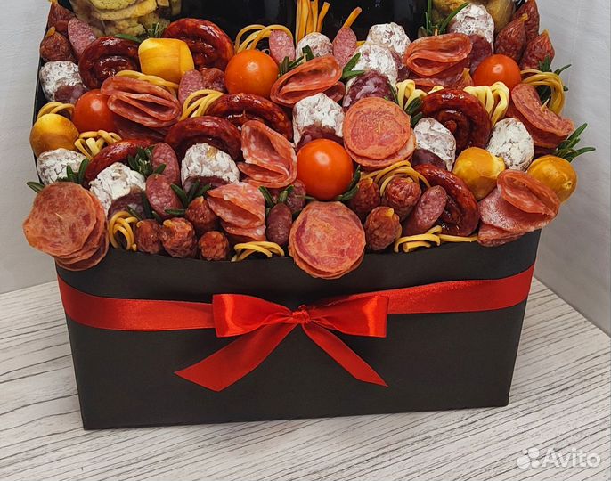 Мужские букеты съедобные