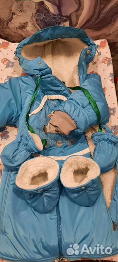 Зимний комбинезон для мальчика