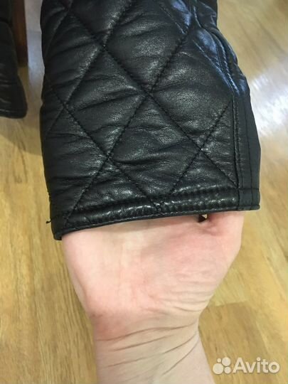 Куртка кожаная