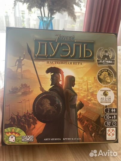 Настольная игра 7 чудес дуэль