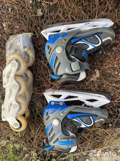 Коньки и ролики 2 в 1