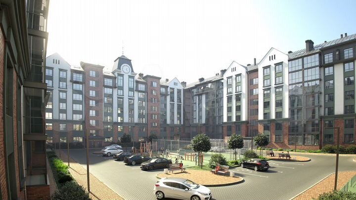 2-к. квартира, 69,2 м², 5/7 эт.