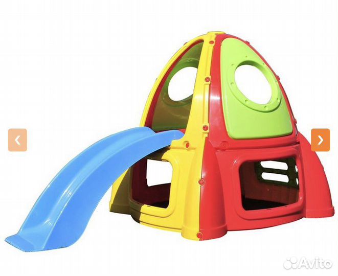 Игровой центр детский с горкой 206х120,5х121,5 см