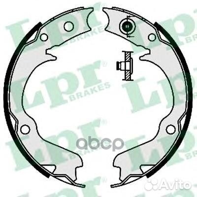 Колодки тормозные барабанные 08360 Lpr