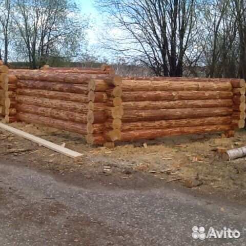 Срубы бань, домов