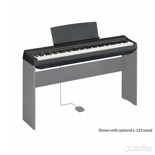 Yamaha P-125B - Цифр.пианино 88 клавиш