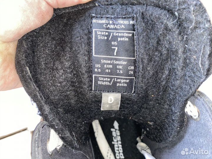 Коньки хоккейные reebok 3k