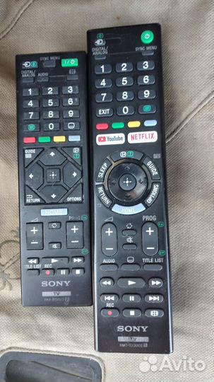 Оригинальные пульты на ЖК, LED, SMART tv Sony