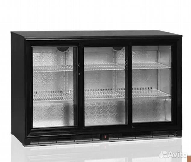 Шкаф холодильный со стеклом tefcold DB300S-3 барны