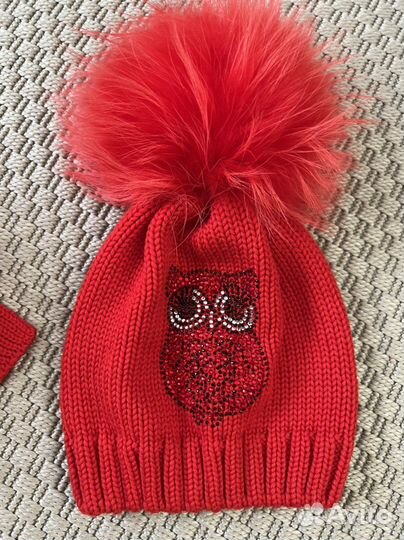 Комплект шапка, шарф