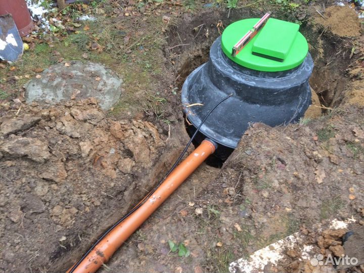 Септик эко Аквабокс 4 для дачи