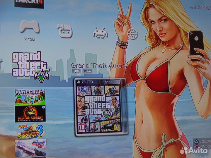 Ps3 слим 250 Гб Прошитая