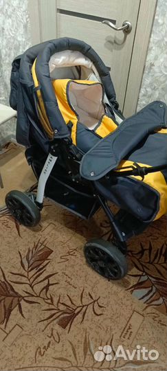 Коляска 3 в 1 бу
