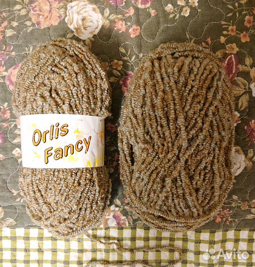 Пряжа букле буклированная мохер
